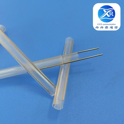 FTTH Clear Fiber Optic Cable Protection Sleeve Batang Baja Ganda