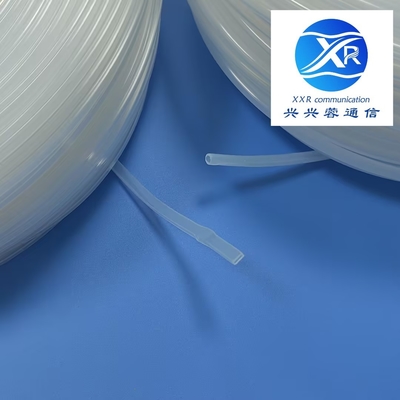 Kekuatan tinggi Bare Eva Fiber Protection Tube Clear Color