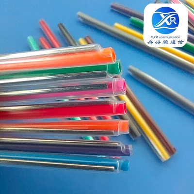 Lengan Sambungan Serat Optik Berwarna-warni 5mm Heat Shrink Panjang 60 Mm