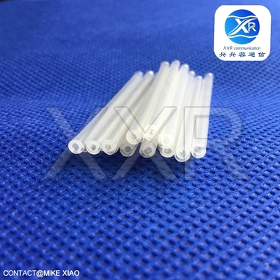 Clear FTTH Polyolefin Fiber Optic Sleeves 60 * 2.5mm
