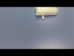Shrink 3.7x3.7mm Ribbon Fiber Splice Sleeve 6 Cores Dengan Batang Keramik Tunggal
