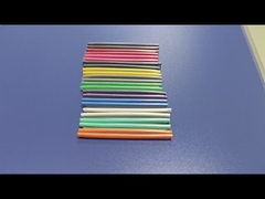 Lengan Sambungan Serat Optik Berwarna-warni 5mm Heat Shrink Panjang 60 Mm